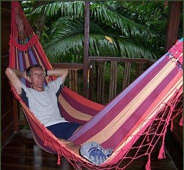 Bill Wichmann relaxing