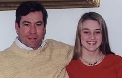 Jeff and younger daughter Whitney