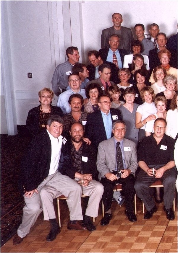 Left Side of 2000 Reunion Group Photo