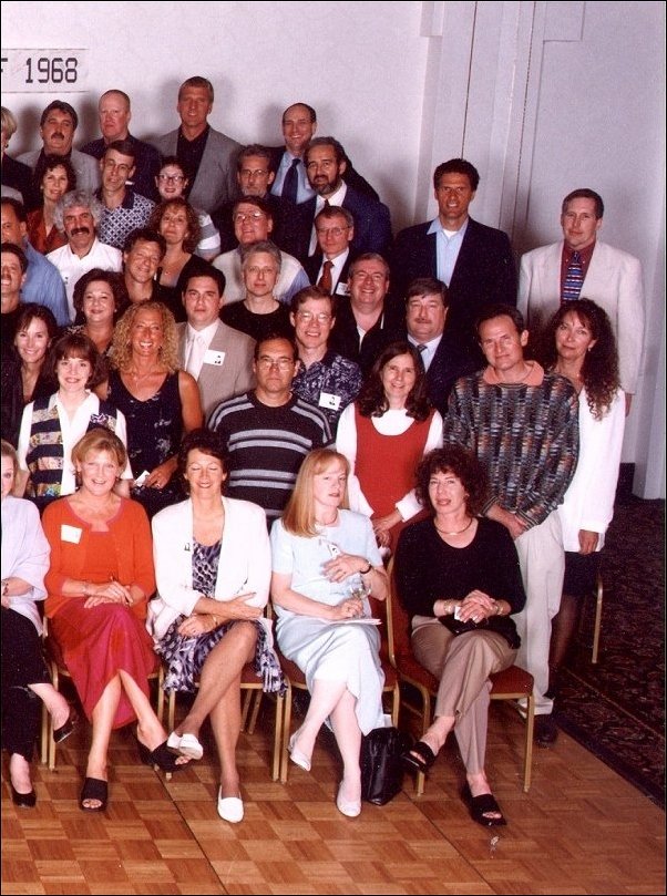 Right side of 2000 Reunion Group Photo