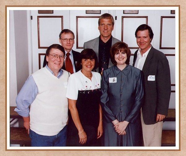 Back: Randy Study, Art Bess, Jim Walker; Front: Doug Makeig, Bonnie Bruce, Marcia Purse